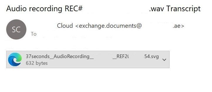 Parece que los mensajes de voz se envían con más frecuencia a través de aplicaciones de mensajería instantánea que por correo electrónico.